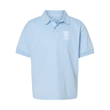 Load image into Gallery viewer, Powder Blue Student Polo