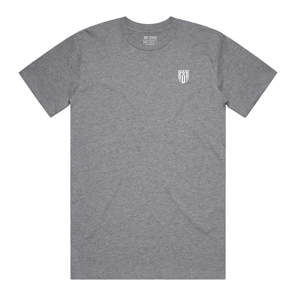 Manna University Logo Tee - Gray