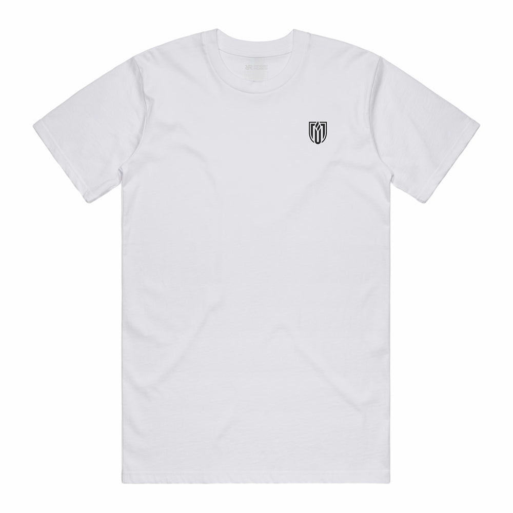 Manna University Logo Tee - White