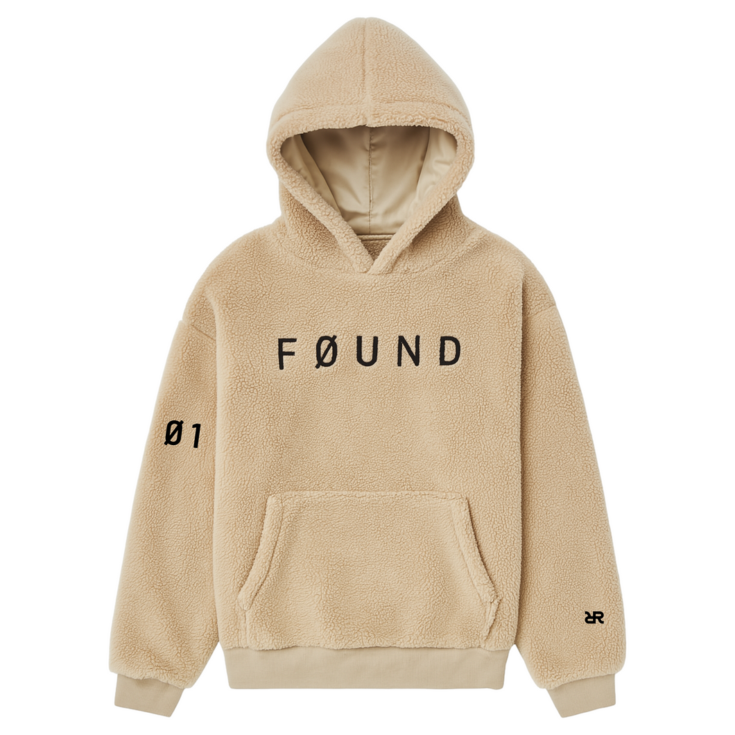 FØUND Sherpa Hooded Pullover - PREORDER RESTOCK